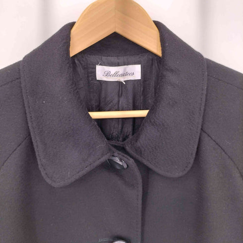 cashmere100 ラグランスリーブ カシミヤロングコート elegance レディース 13