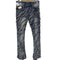 VALABASAS GRIT STACKED FLARE JEANS フリンジ フレア クラッシュ スキニー デニム パンツ メンズ 30