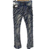 VALABASAS GRIT STACKED FLARE JEANS フリンジ フレア クラッシュ スキニー デニム パンツ メンズ 30