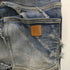 VALABASAS GRIT STACKED FLARE JEANS フリンジ フレア クラッシュ スキニー デニム パンツ メンズ 30