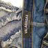 VALABASAS GRIT STACKED FLARE JEANS フリンジ フレア クラッシュ スキニー デニム パンツ メンズ 30