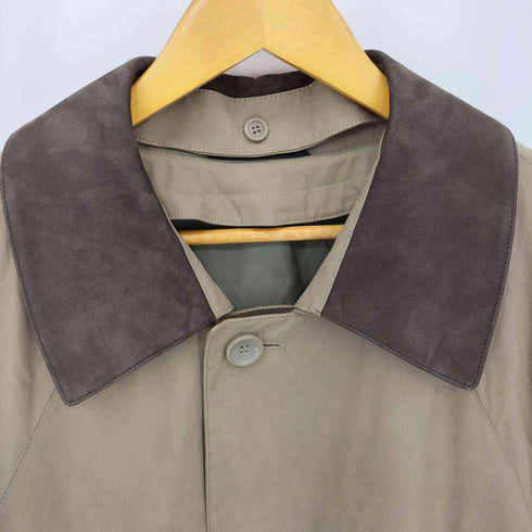 レザーカラー トレンチコート メンズ 42