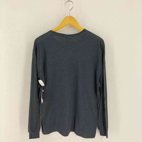 フルーツオブザルーム FRUIT OF THE LOOM カレッジチームロゴプリント ロングスリーブTシャツ メンズ import:XL