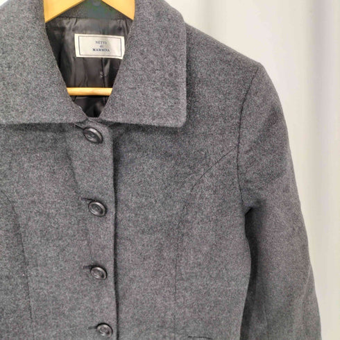 NETTO di MAMMINA Angola アンゴラブレンド ロングコート elegance レディース 38