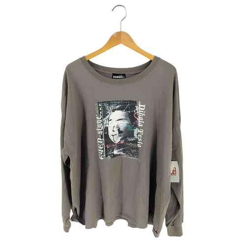 ゲンザイ genzai Tesla x Einstein LS Tee ロングスリーブTシャツ メンズ JPN:XL