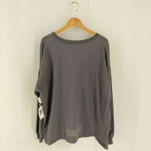 ゲンザイ genzai Tesla x Einstein LS Tee ロングスリーブTシャツ メンズ JPN:XL