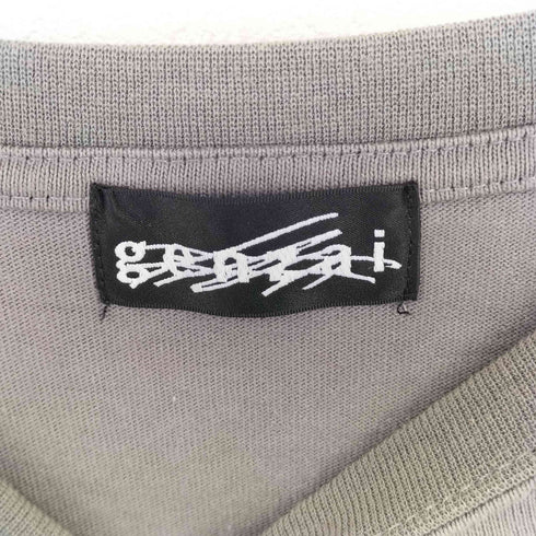 ゲンザイ genzai Tesla x Einstein LS Tee ロングスリーブTシャツ メンズ JPN:XL