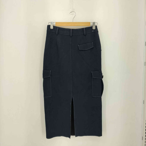ザラ ZARA ステッチデザイン カーゴポケット スカート レディース S