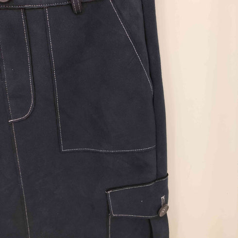 ザラ ZARA ステッチデザイン カーゴポケット スカート レディース S