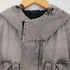 ザラ ZARA 23aw 短丈 フード付き デニムジャケット ボックスシルエット メンズ import:M