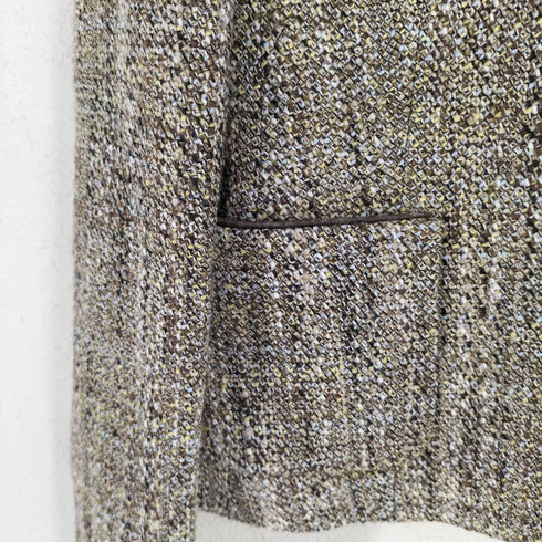 ヒューゴボス HUGO BOSS メランジ シングルテーラードジャケット レディース FR:36