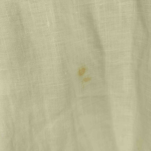 Nene MILANO イタリア製 比翼 リネン バイカラー L/S シャツ レディース 10/660/BA1