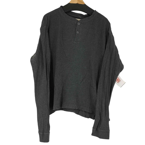セントジョンズベイ STJOHNS BAY ヘンリーネック L/S カットソー メンズ import:L