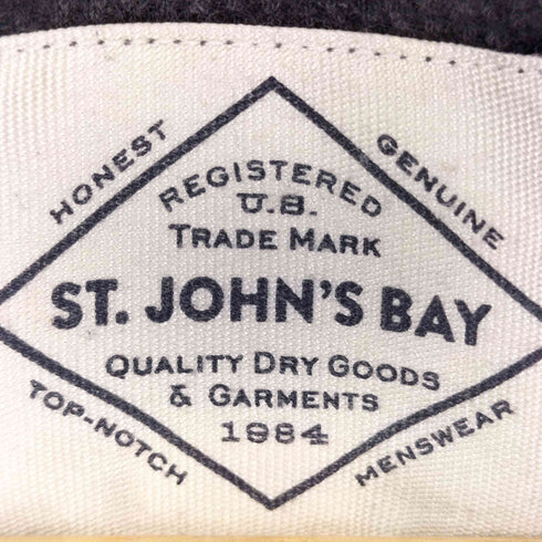セントジョンズベイ STJOHNS BAY ヘンリーネック L/S カットソー メンズ import:L