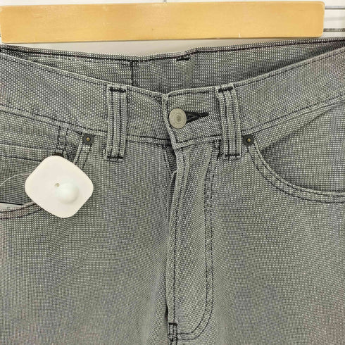 ナイジェルケーボン NIGEL CABOURN イングランド製 チェック柄 ボタンフライ ワイドパンツ レディース 28 REG