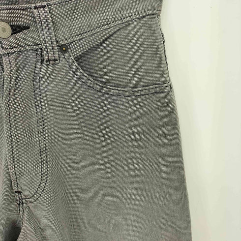 ナイジェルケーボン NIGEL CABOURN イングランド製 チェック柄 ボタンフライ ワイドパンツ レディース 28 REG