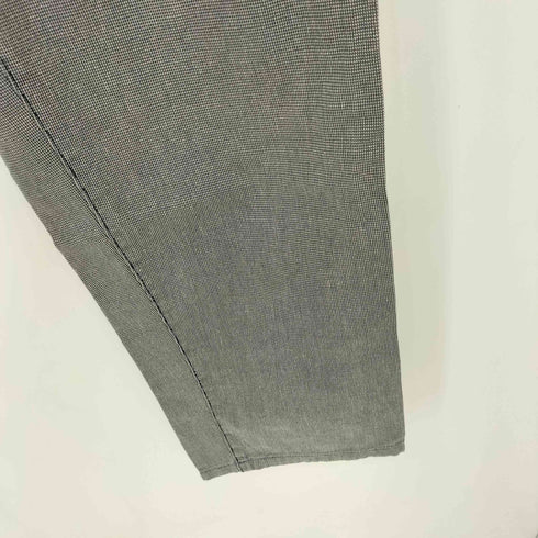 ナイジェルケーボン NIGEL CABOURN イングランド製 チェック柄 ボタンフライ ワイドパンツ レディース 28 REG