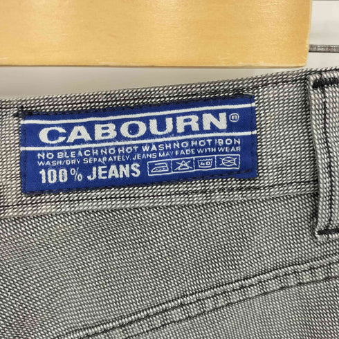 ナイジェルケーボン NIGEL CABOURN イングランド製 チェック柄 ボタンフライ ワイドパンツ レディース 28 REG