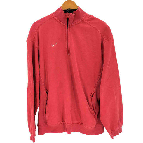 ナイキ NIKE ロゴ刺繍 ハーフジップスウェット メンズ JPN:S