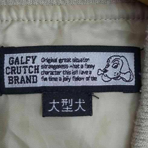 ガルフィー GALFY わんわん落書きスタジャン メンズ JPN:XL