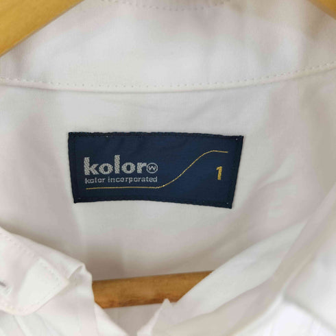 カラー kolor アシンメトリー デザインシャツ レディース JPN:1