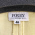 フォクシー FOXEY アクリル混 レーヨン ポケット カーディガン レディース 40