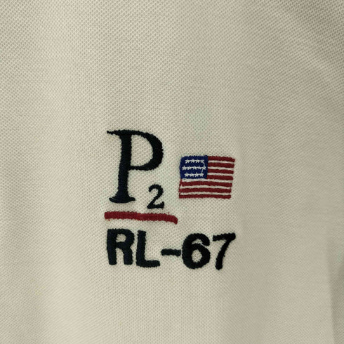 ポロバイラルフローレン Polo by RALPH LAUREN POLO HI TECH 刺繍 ロゴ 鹿の子 ポロ シャツ メンズ import:L