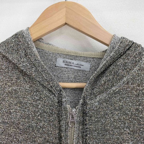 ダーマコレクション DAMA collection ラメ ジップアップパーカー レディース JPN:S