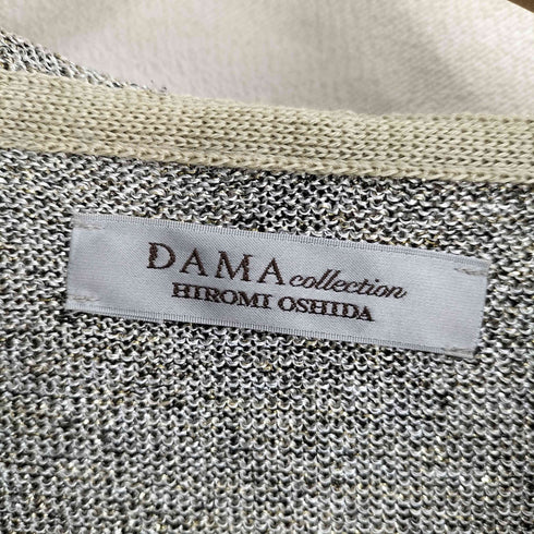 ダーマコレクション DAMA collection ラメ ジップアップパーカー レディース JPN:S