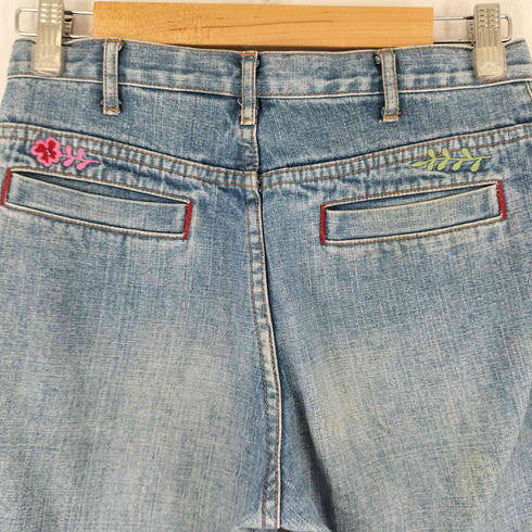 ギャップ Gap 00S 刺繍加工 フレアデニムパンツ y2k レディース 16