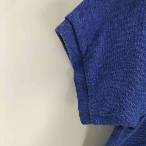 ポロラルフローレン POLO RALPH LAUREN SLIM FIT ポニー 刺繍 鹿の子 ポロ シャツ メンズ import:M