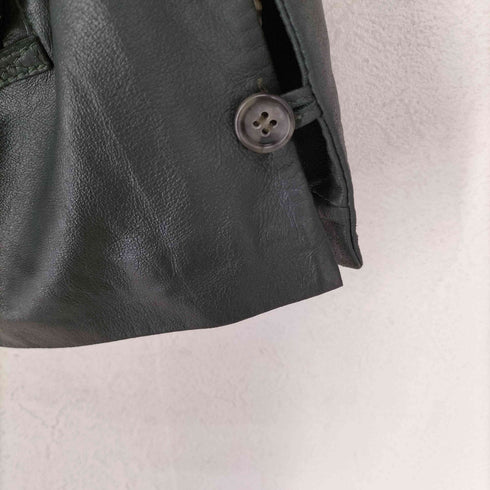 GENUINE LEATHER 3Bテーラードジャケット メンズ