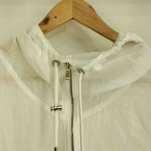 オメカシ omekashi 22SS シアーリネンアノラックパーカー レディース FREE