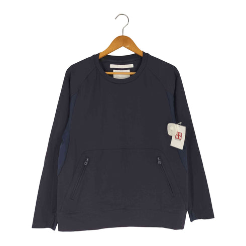 ホワイトマウンテニアリング WHITE MOUNTAINEERING ラグランスリーブ フロントポケット クルーネック スウェット メンズ JPN:1