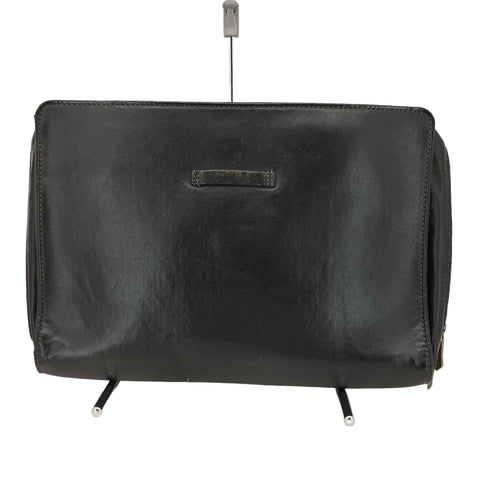 ジャンポールゴルチエ Jean Paul GAULTIER 90s ラウンドジッパー レザークラッチバッグ Archive メンズ