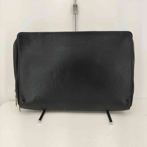 ジャンポールゴルチエ Jean Paul GAULTIER 90s ラウンドジッパー レザークラッチバッグ Archive メンズ