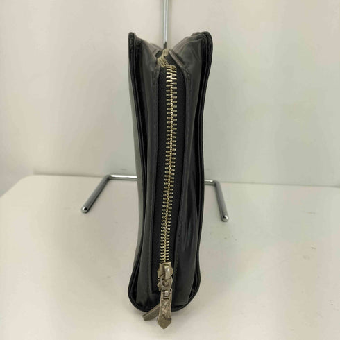 ジャンポールゴルチエ Jean Paul GAULTIER 90s ラウンドジッパー レザークラッチバッグ Archive メンズ