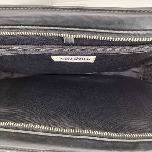 ジャンポールゴルチエ Jean Paul GAULTIER 90s ラウンドジッパー レザークラッチバッグ Archive メンズ