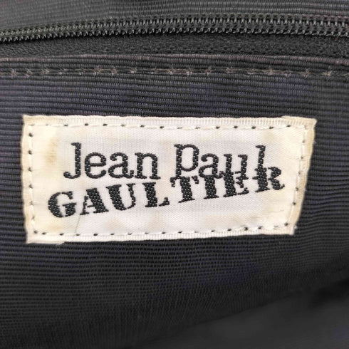 ジャンポールゴルチエ Jean Paul GAULTIER 90s ラウンドジッパー レザークラッチバッグ Archive メンズ