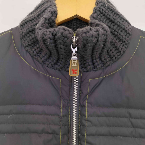 U.P renomaリブニット切替 中綿ベスト メンズ JPN:L