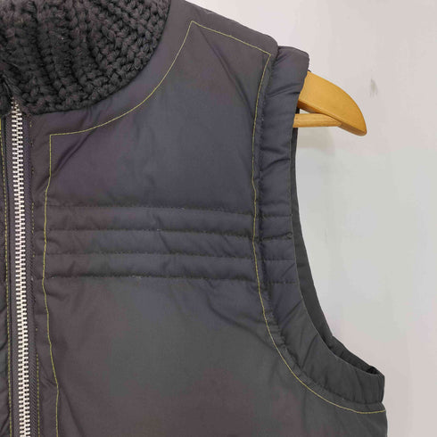 U.P renomaリブニット切替 中綿ベスト メンズ JPN:L