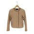 アルアバイル allureville ノーカラー シープレザー ジャケット レディース JPN:2