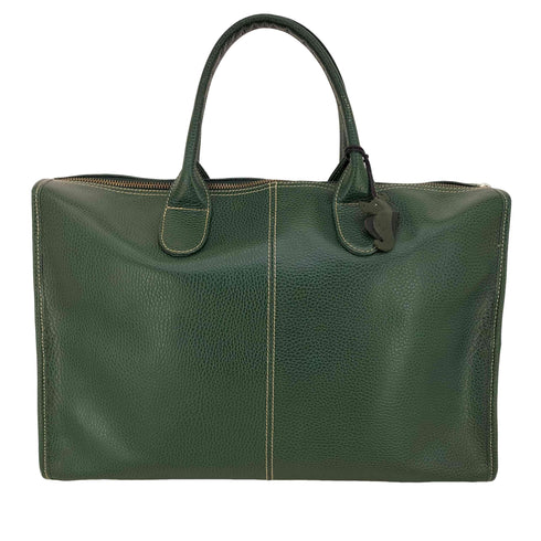 オロビアンコ Orobianco VERA PELLE パイソン レザー ハンドバッグ メンズ