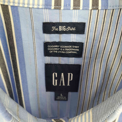 ギャップ Gap The BIG Shirt クレイジーパターン シャツ メンズ import:L