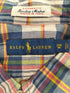 ラルフローレン RALPH LAUREN Bleeding Madras ポニー 刺繍 マドラスチェック ボタンダウン S/S シャツ メンズ 3XB BIG