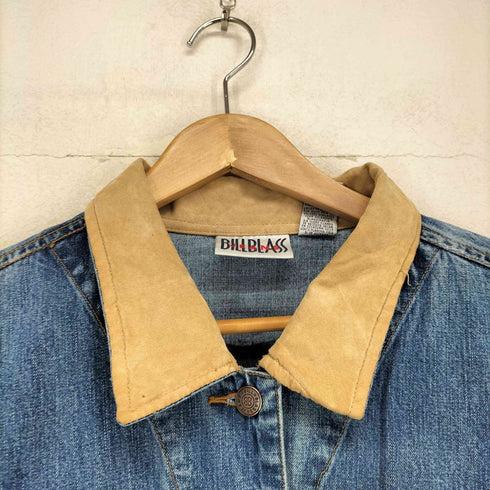 BILLBLASS 襟切替デニムジャケット レディース XL
