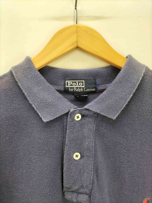 ポロバイラルフローレン Polo by RALPH LAUREN USA製 ポニー 刺繍 鹿の子 ポロ シャツ メンズ