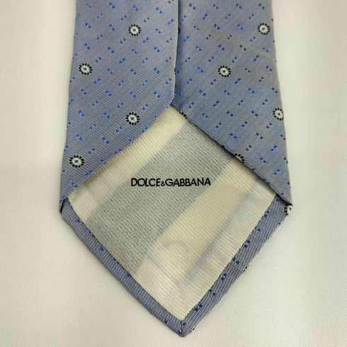 ドルチェアンドガッバーナ DOLCE&GABBANA シルク100総柄ネクタイ メンズ
