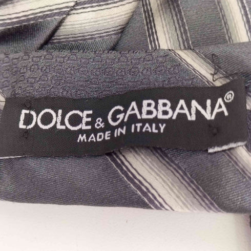 ドルチェアンドガッバーナ DOLCE&GABBANA シルク100ストライプネクタイ メンズ