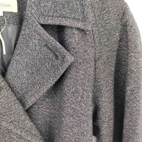 カルバンクライン CALVIN KLEIN 80-90s ベルテッド ダブル チェスターコート レディース 7